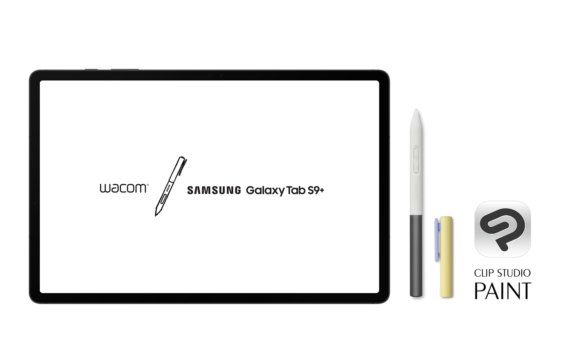 「CLIP STUDIO PAINT」と「Galaxy Tab S9+」、ワコムペンがセットになった学生限定モデル「Wacom Mobile Creative Edition」が韓国ワコムから発売　ワコムのデジタルペン技術搭載のタブレットとシンプルな操作画面で最適な学習環境を提供