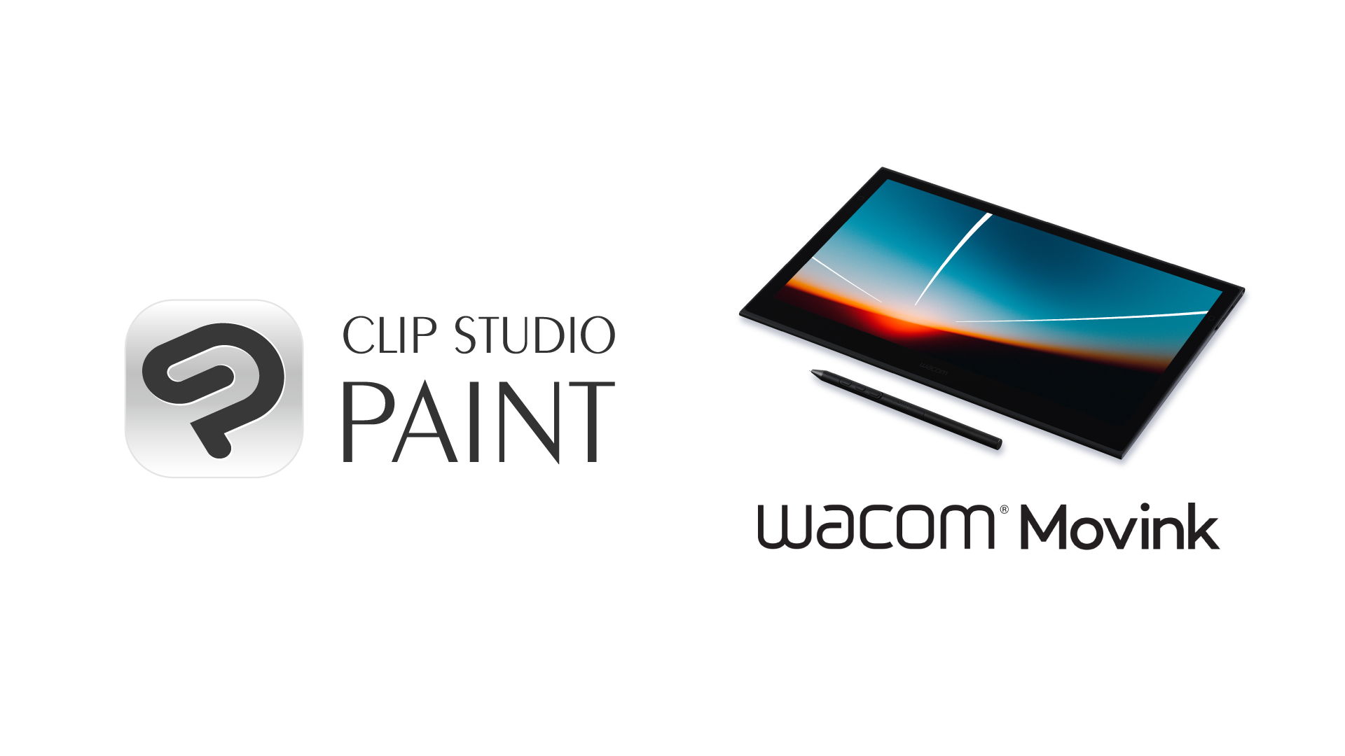 Clip Studio Paint bundled with Wacom Movink 13, announced on April 24 Wacom&#039;s thinnest and lightest OLED display tablet to support professionals&#039; creative experiences