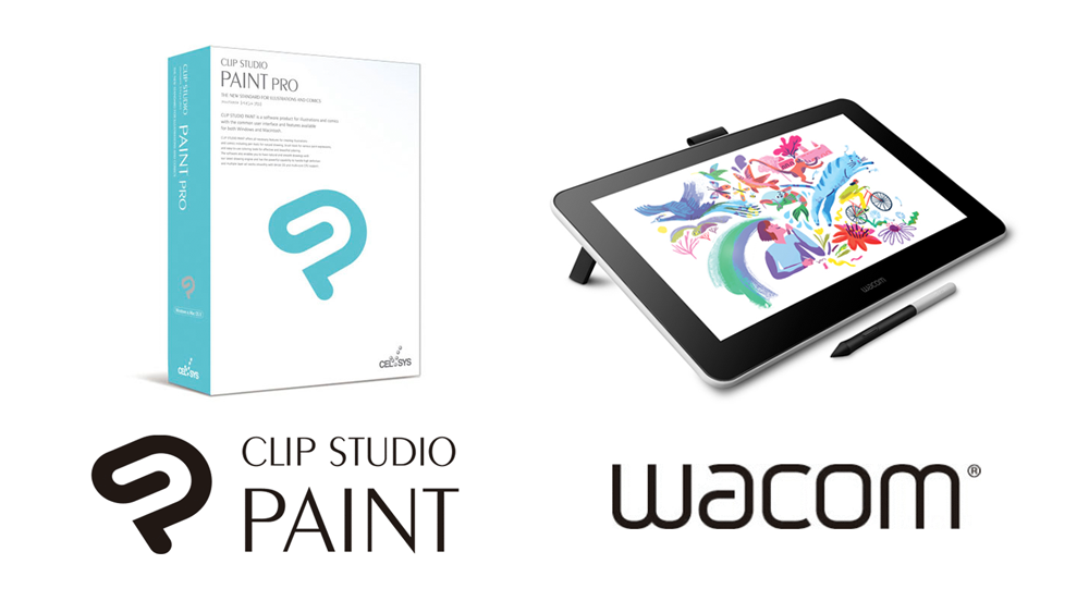 CLIP STUDIO PAINTがワコムの新製品「Wacom One液晶ペンタブレット13」にバンドル　エントリー向けに楽しく創作できる環境をグローバルで提供